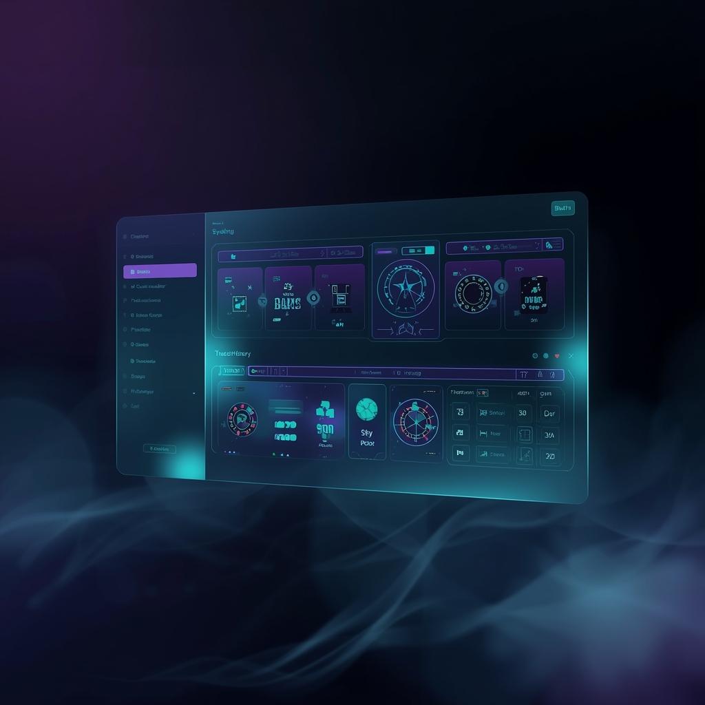 Interfejs użytkownika, nawigacja i historia gier